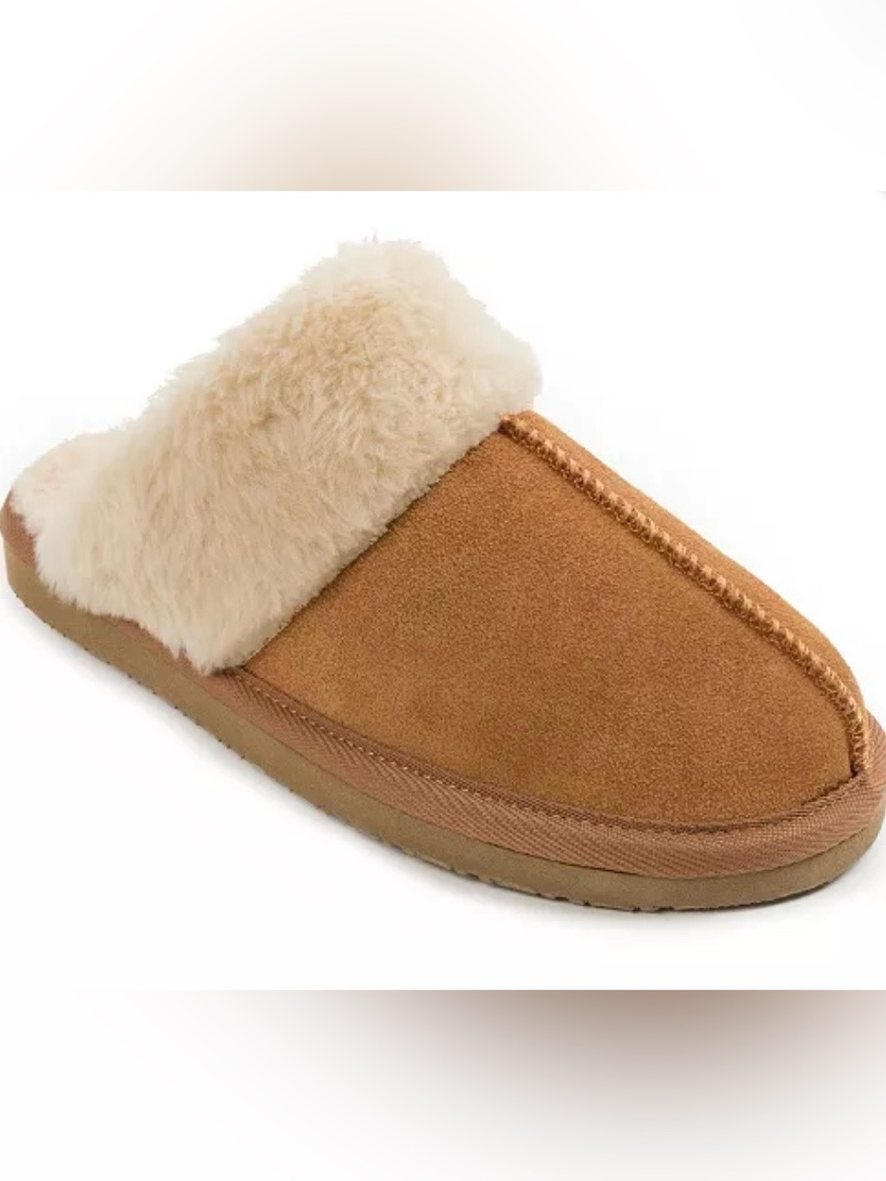 Minnetonka Women's Sheepskin Slide Slippers